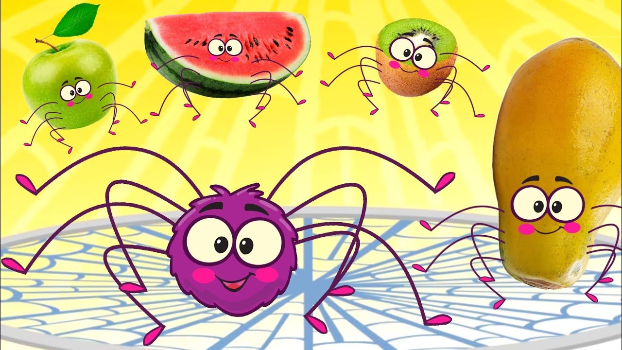 Dona Aranha come frutas e muda de forma