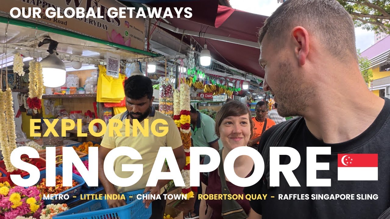 Exploring Singapore 🇸🇬 (1st Time On The Metro) || Our Global Getaways