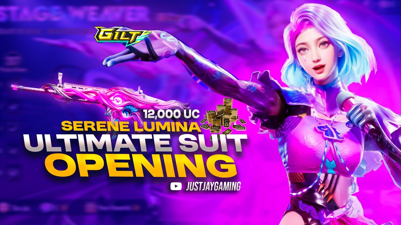 New Stage Weaver crate opening | Serena Lumina set | Serene Lumina SCAR-L | PUBG MOBILE | New crate