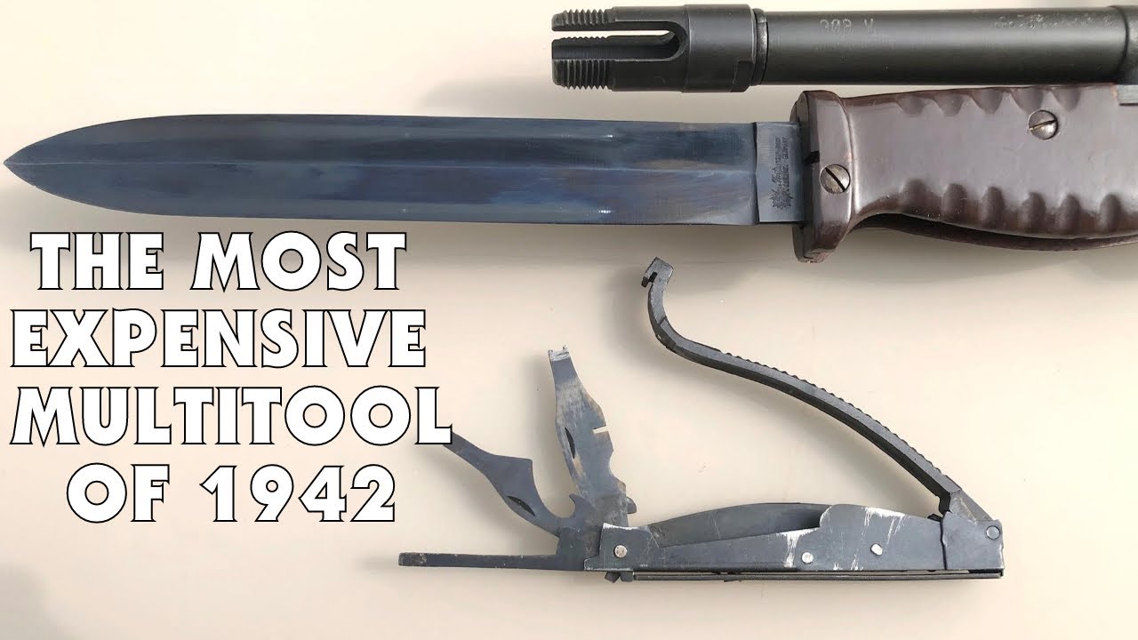 The Most Expensive Bayonet Knife SG42 Mauser Rifle