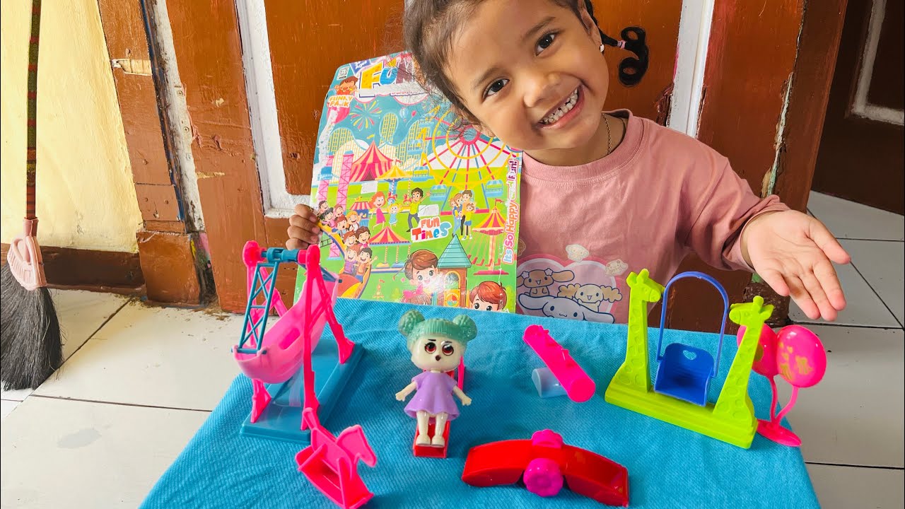 NON RAISA PUNYA MAINAN BARU MINIATUR TAMAN BERMAIN