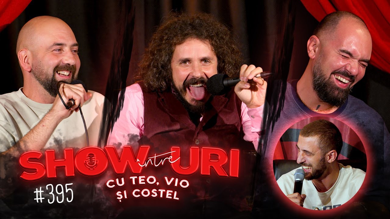 #395 | Foarte Buni Inteligenți | Între show-uri cu Teo, Vio și Costel (Live cu public)