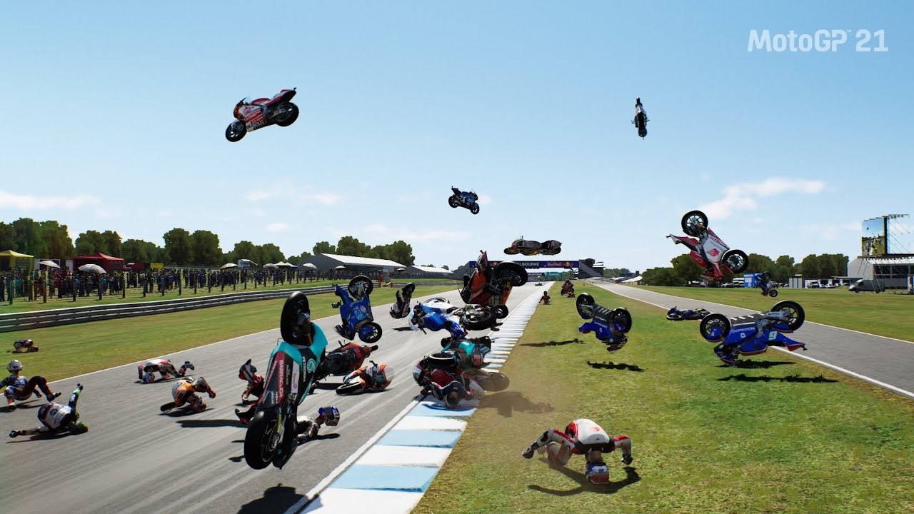 First Time playing MotoGP 21 #shorts