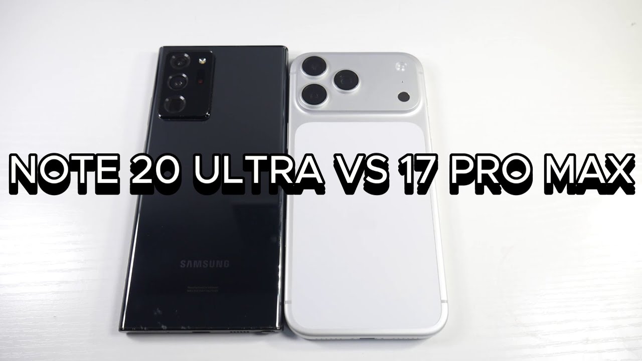 Samsung Galaxy Note 20 Ultra VS iPhone 17 Pro Max Speed Test!