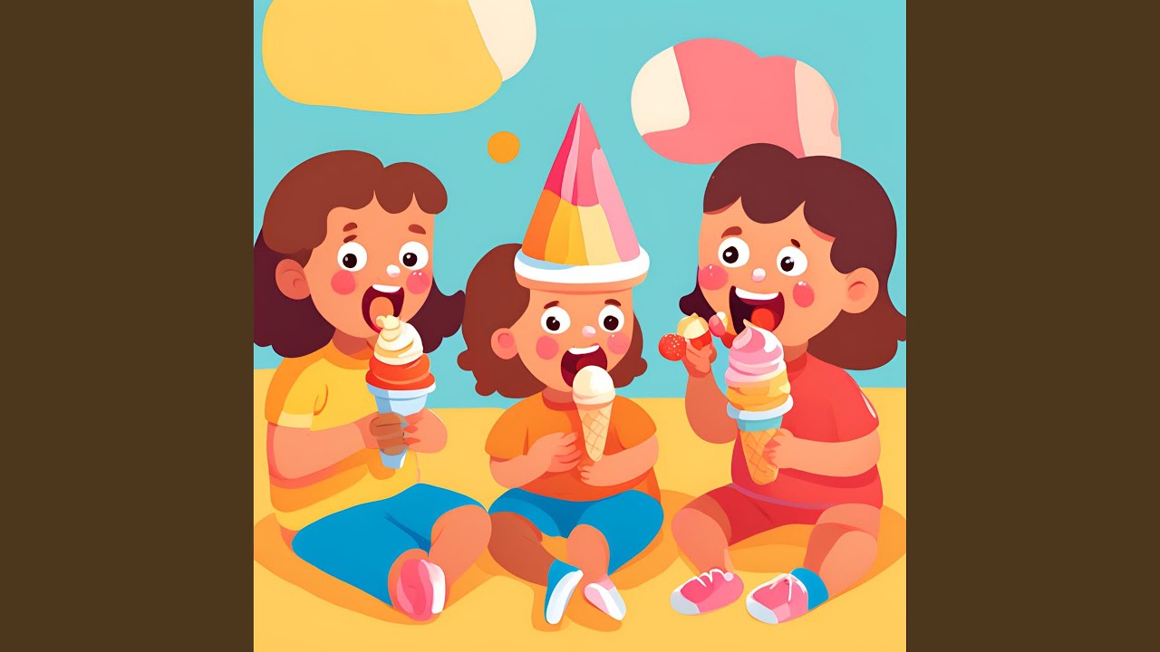 Yummy ice cream for kids
