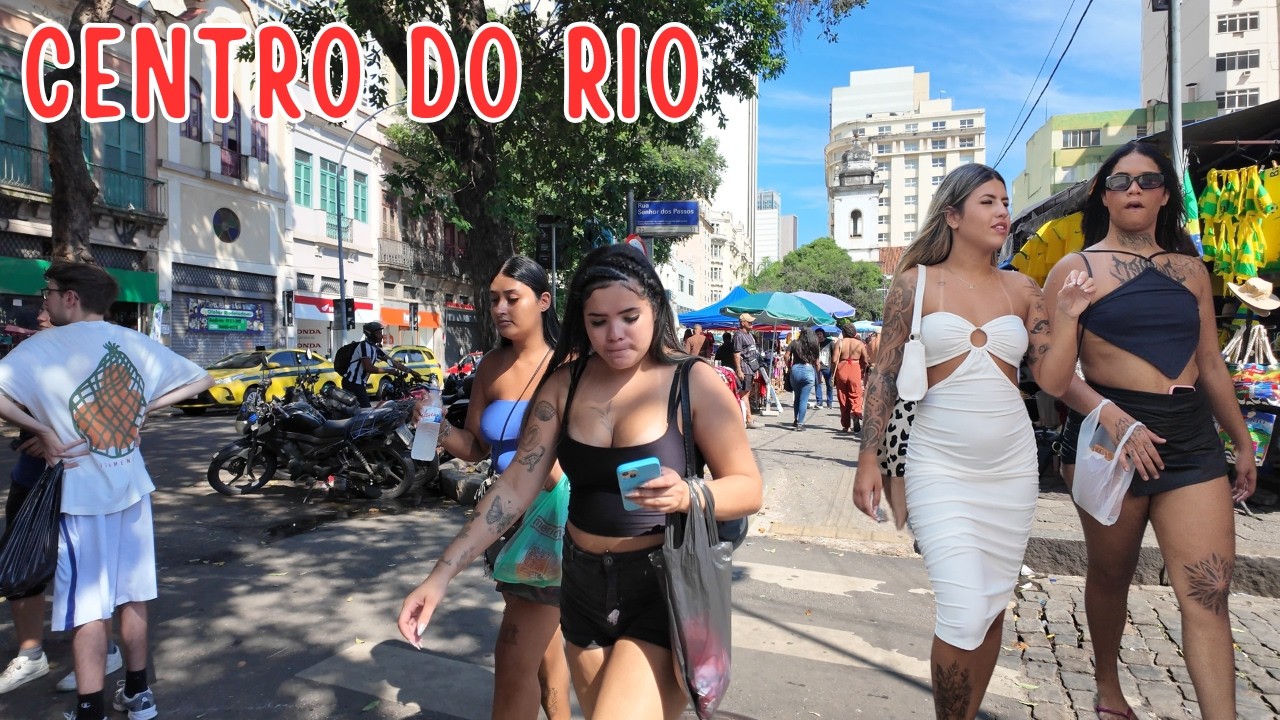 What Happens on the Streets of Centro, Rio de Janeiro 🇧🇷 | Brazil 2026
