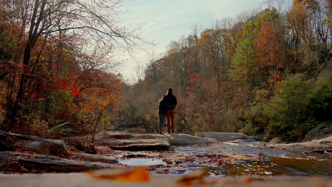 A chill weekend camping and exploring Elkin, NC