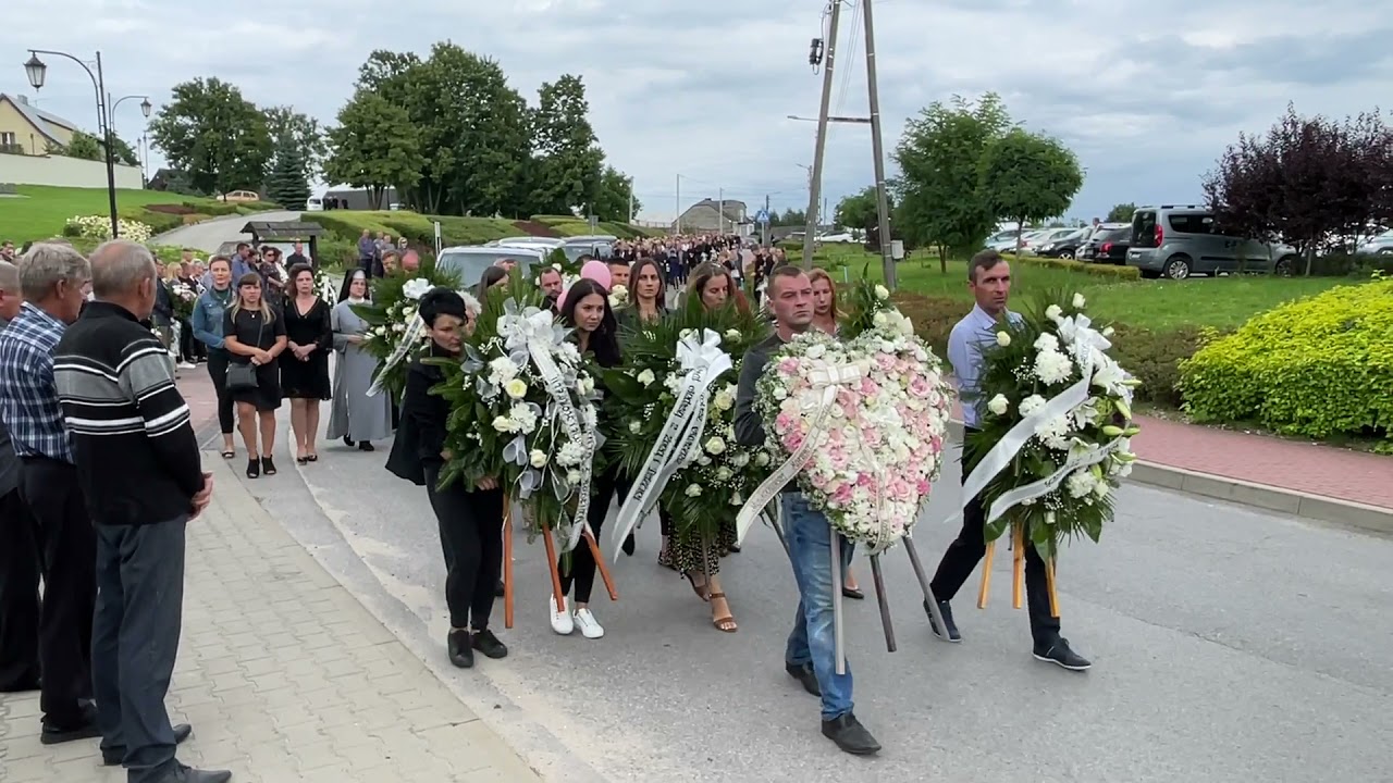 Daleszyce. Pogrzeb ofiar wypadku (19.08.2021)