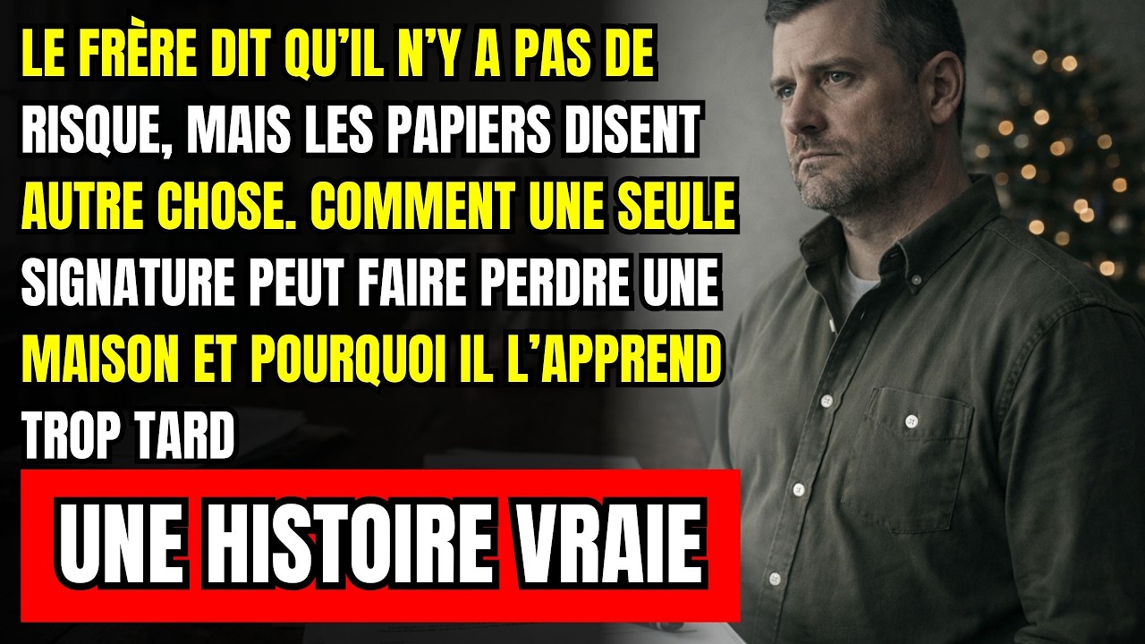 LA MAISON ÉTAIT DÉJÀ ESTIMÉE, L’ARGENT DÉJÀ TRANSFÉRÉ. IL NE RESTAIT QU’UNE SEULE SIGNATURE ET…