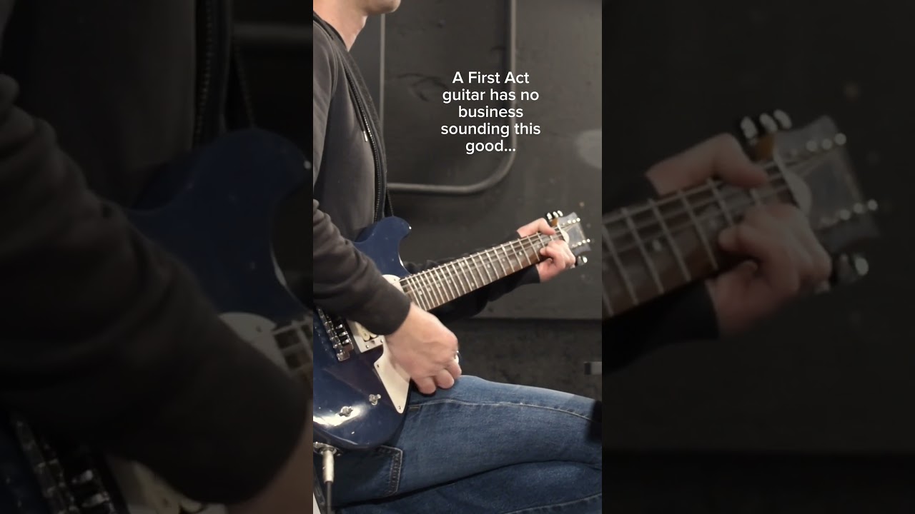 A First Act Guitar Has No Business Sounding This Good #guitar