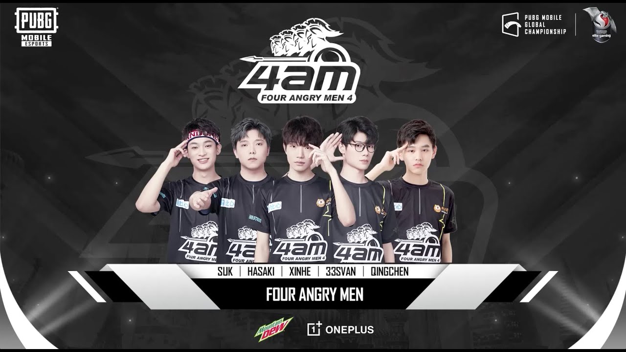 PUBG MOBILE GLOBAL CHAMPIONSHIP FINALS - FOUR ANGRY MEN