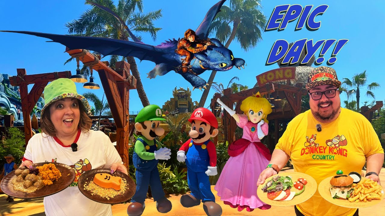 EPIC Day at EPIC Universe! Food, Rides & Unforgettable Moments | Universal Orlando 2025
