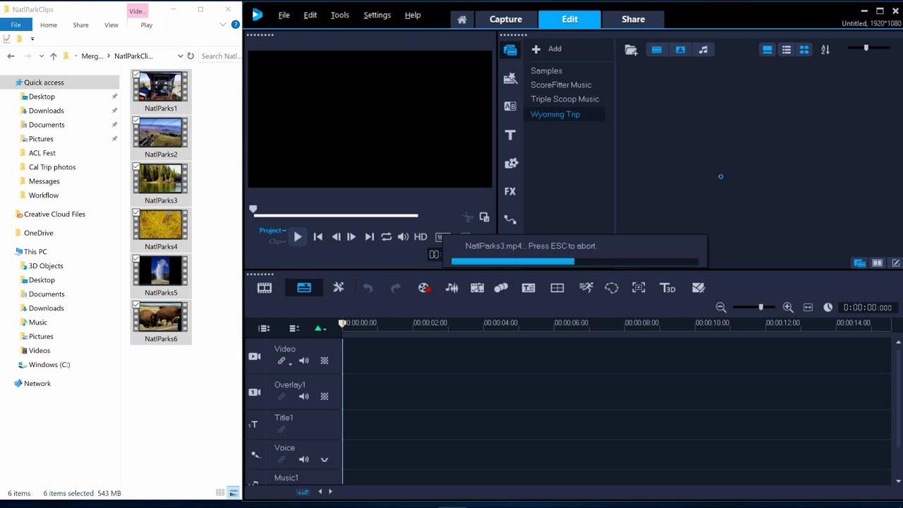 How to Merge Videos in VideoStudio