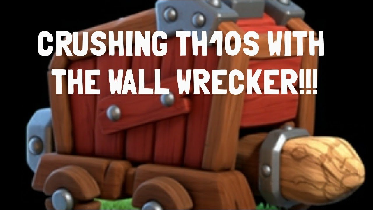 NEW SIEGE MACHINE TH10 3 STAR ATTACKS!