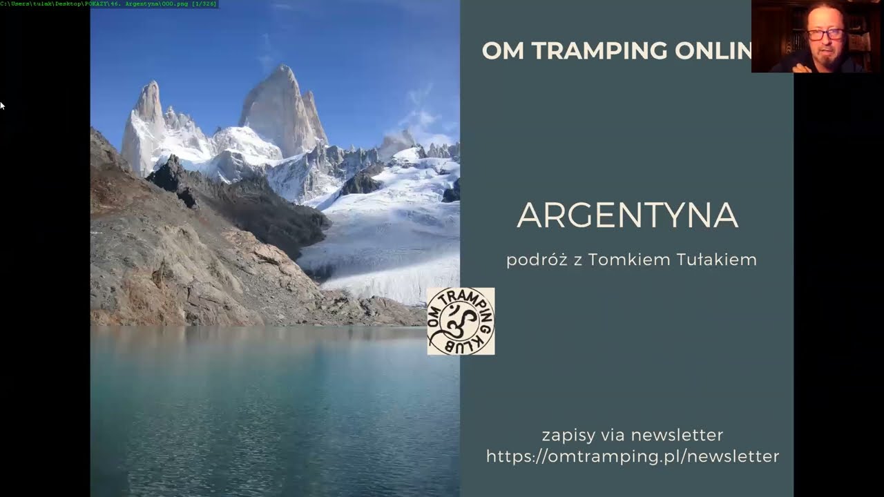 Podr&oacute;ż przez Argentynę i Patagonię z Tomkiem z Om Tramping