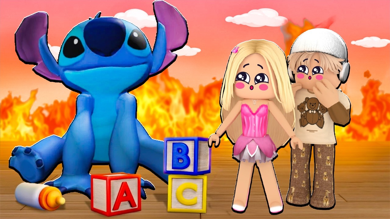 SEVİMLİ STİTCH KREŞİMİZE GELDİ! 🩵 ROBLOX K&Uuml;BRA NİSA