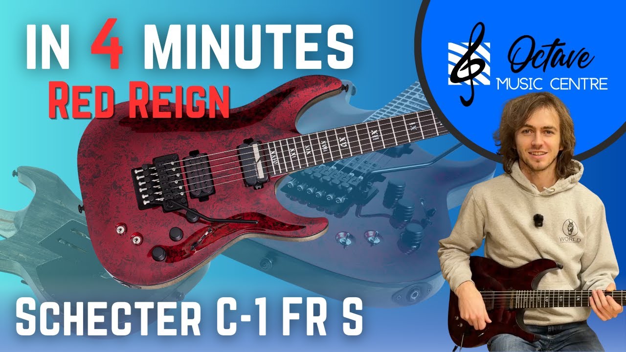 Schecter C-1 FR S Apocalypse Red Reign in 4 Minutes - Reigning Blood