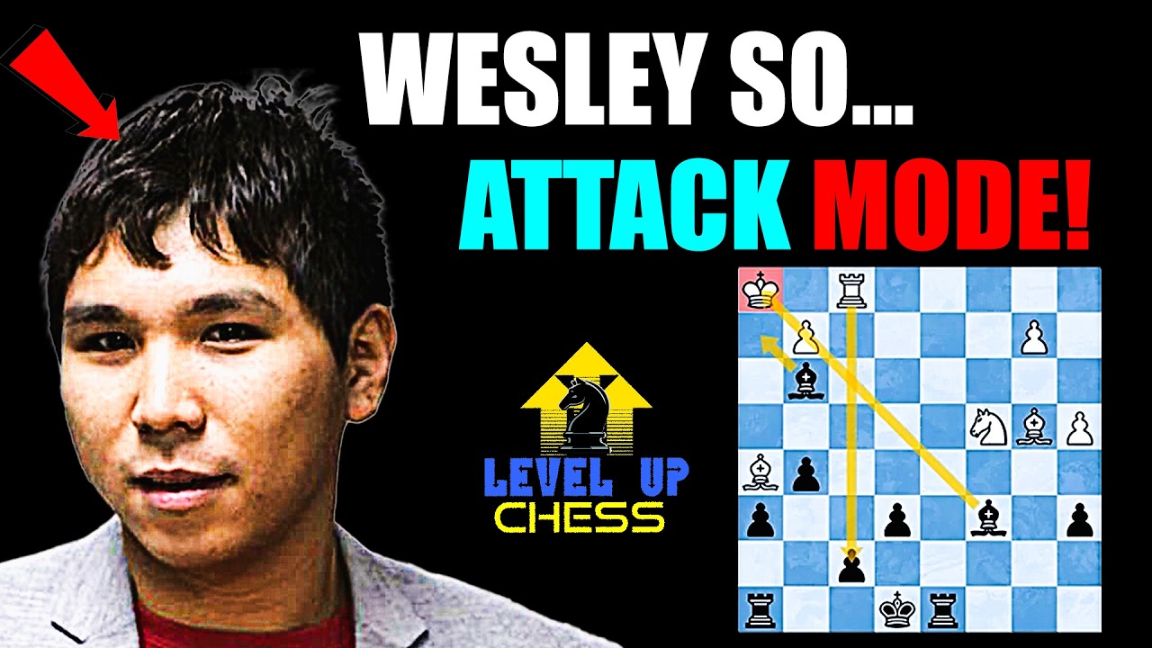 Purely EPIC! Wesley So GOES Attack Mode! | Wesley So | SuperGM Chess