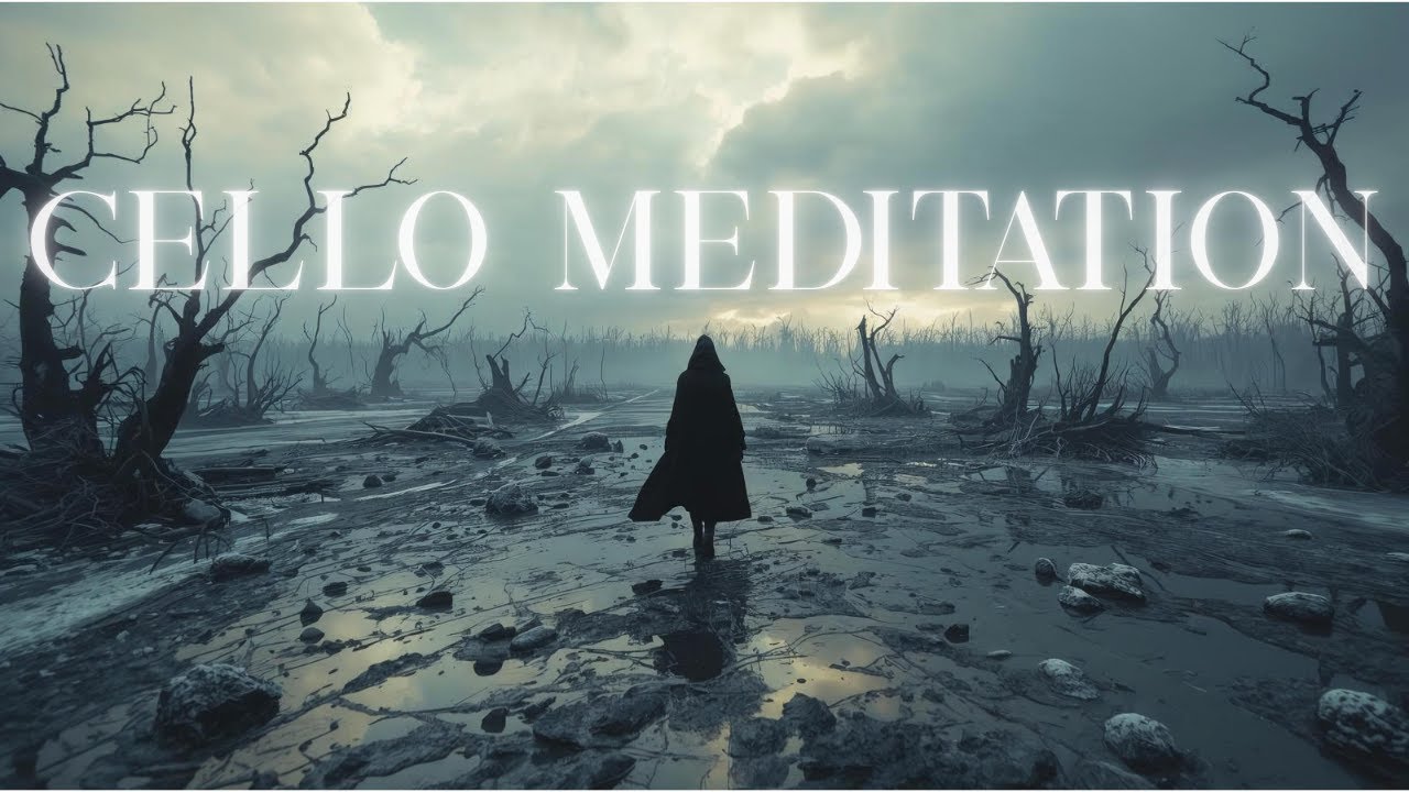 【4K】1 Hour Relaxing Cello Music Winter Meditation Vol. 3 | The First Frost | 大提琴冥想第三部曲：初冬的荒原沈浸式療癒