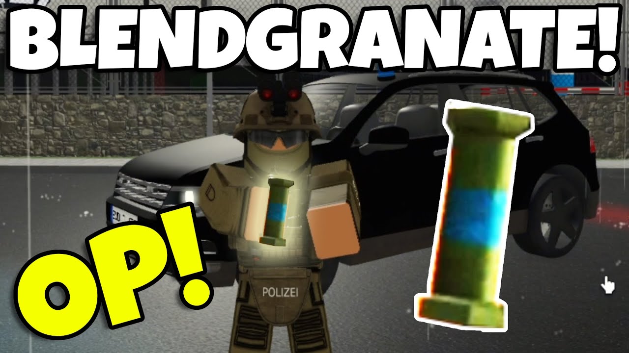 BLENDGRANATEN beim GSG9 sind ZU KRASS! KRIMINELLEN GEBLENDET! Notruf Emden ROBLOX Deutsch