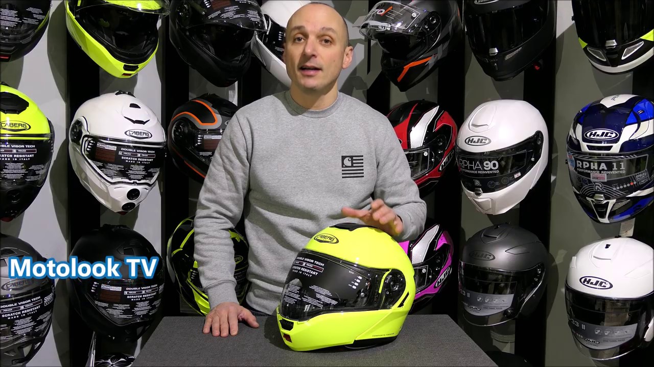Caberg Levo recensione casco modulare Motolook Voghera