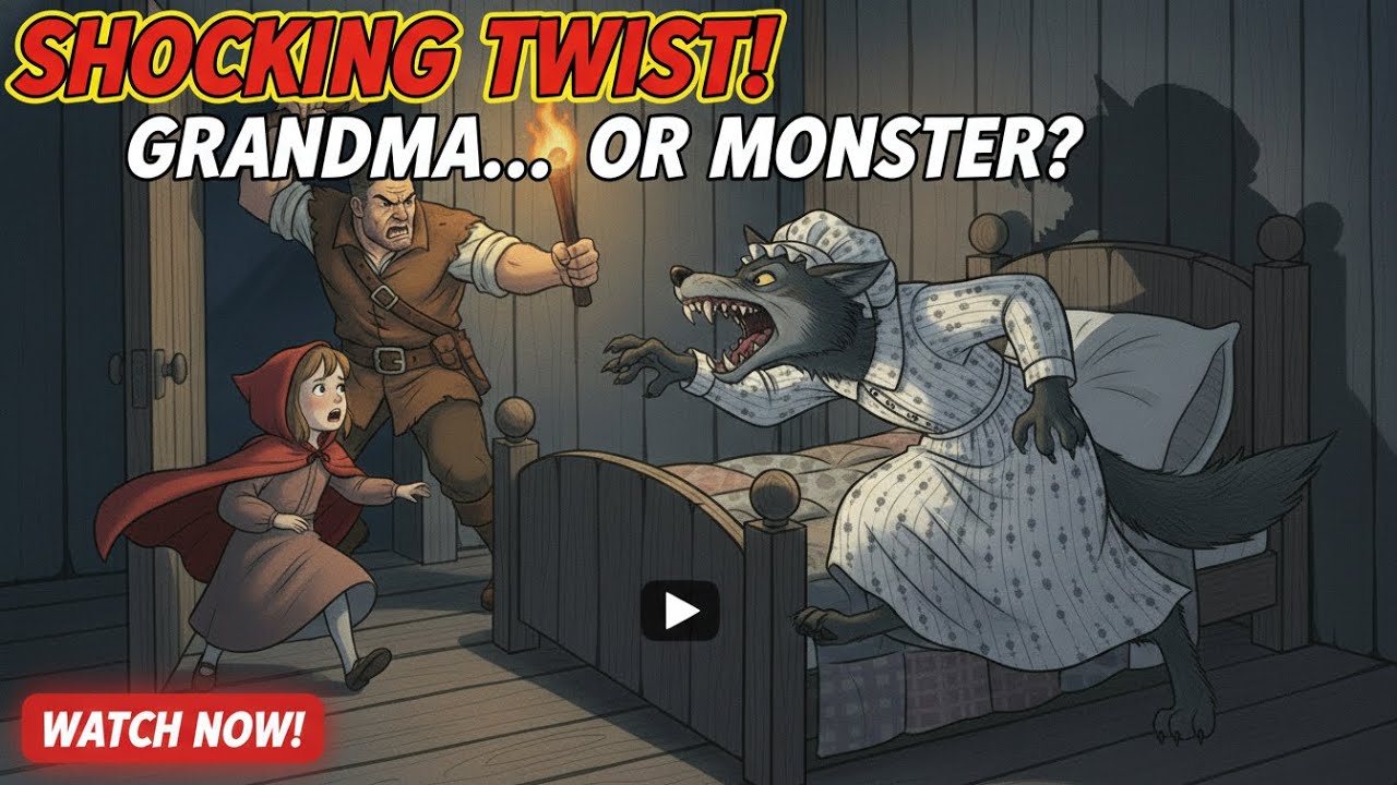 The Girl in the Red Cloak 🌲 A Little Red Riding Hood Story