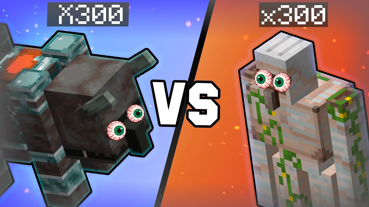 RAVAGER vs IRON GOLEM - Ultimate Minecraft Battle!