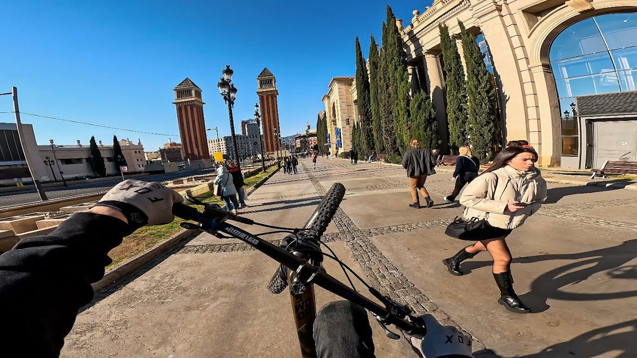 Urban Downhill Barcelona City Tour 🇪🇸🔥