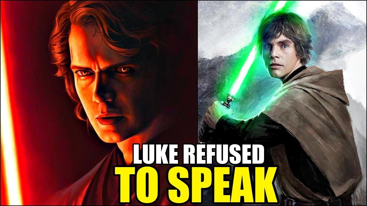 Luke's REACTION to Watching Footage of Anakin on Mustafar