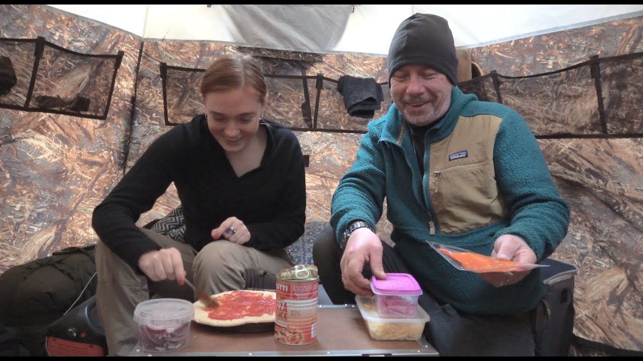 Woodstove Pizza | Cooking at the Camp