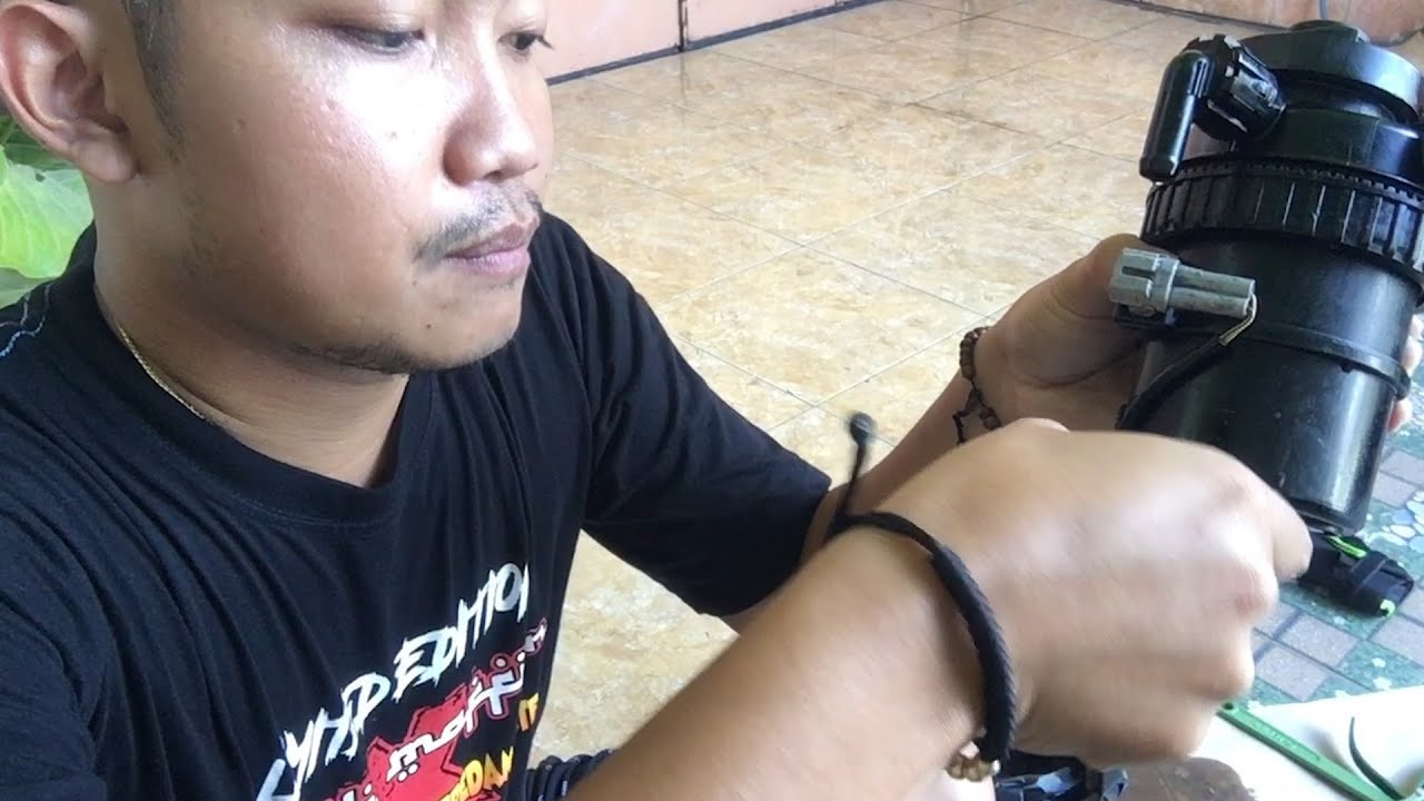 Cara mudah mengganti filter solar toyota hiace commuter