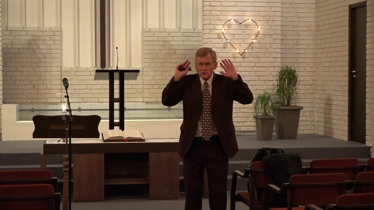 01/10 - Seminar med Dr. Roy Gane, Forsoningsdagen og nådens pris, feb. 2018