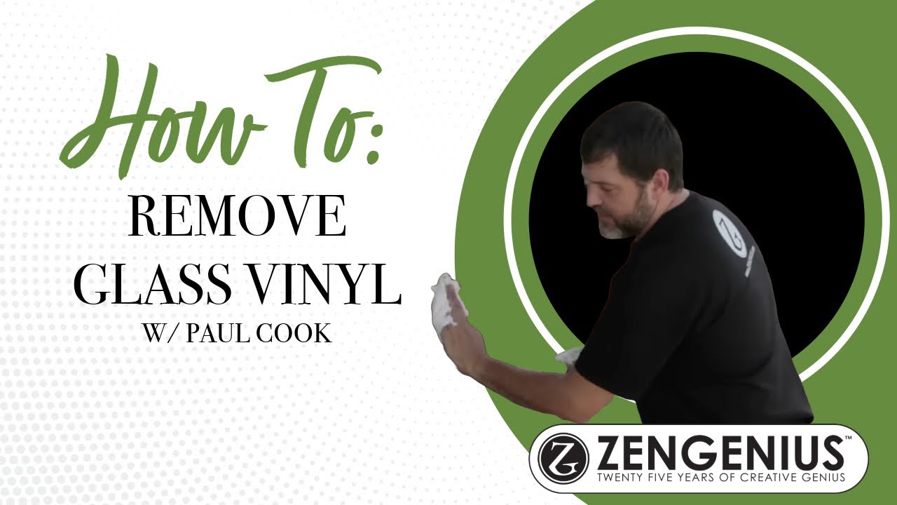 HOW TO: Remove Glass Surface Vinyl in Retail Visual Merchandising