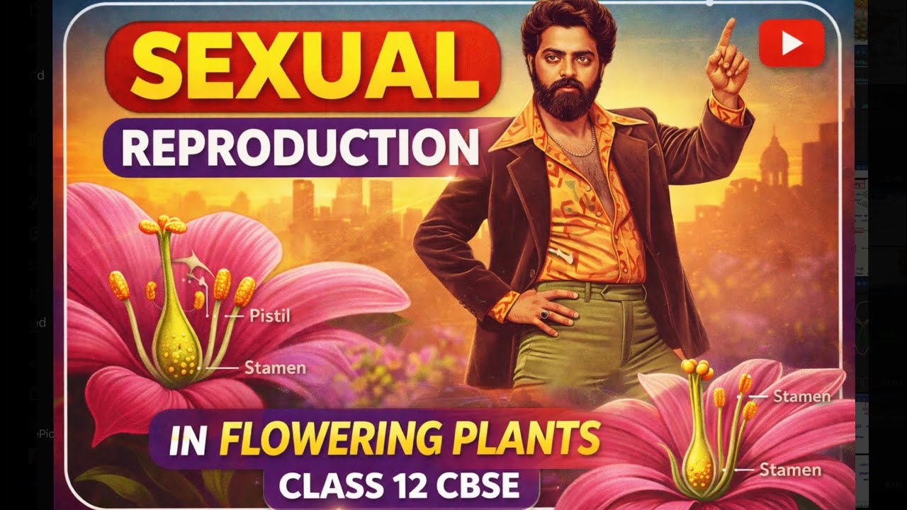 sexual reproduction in flowering plantsintro and stamen