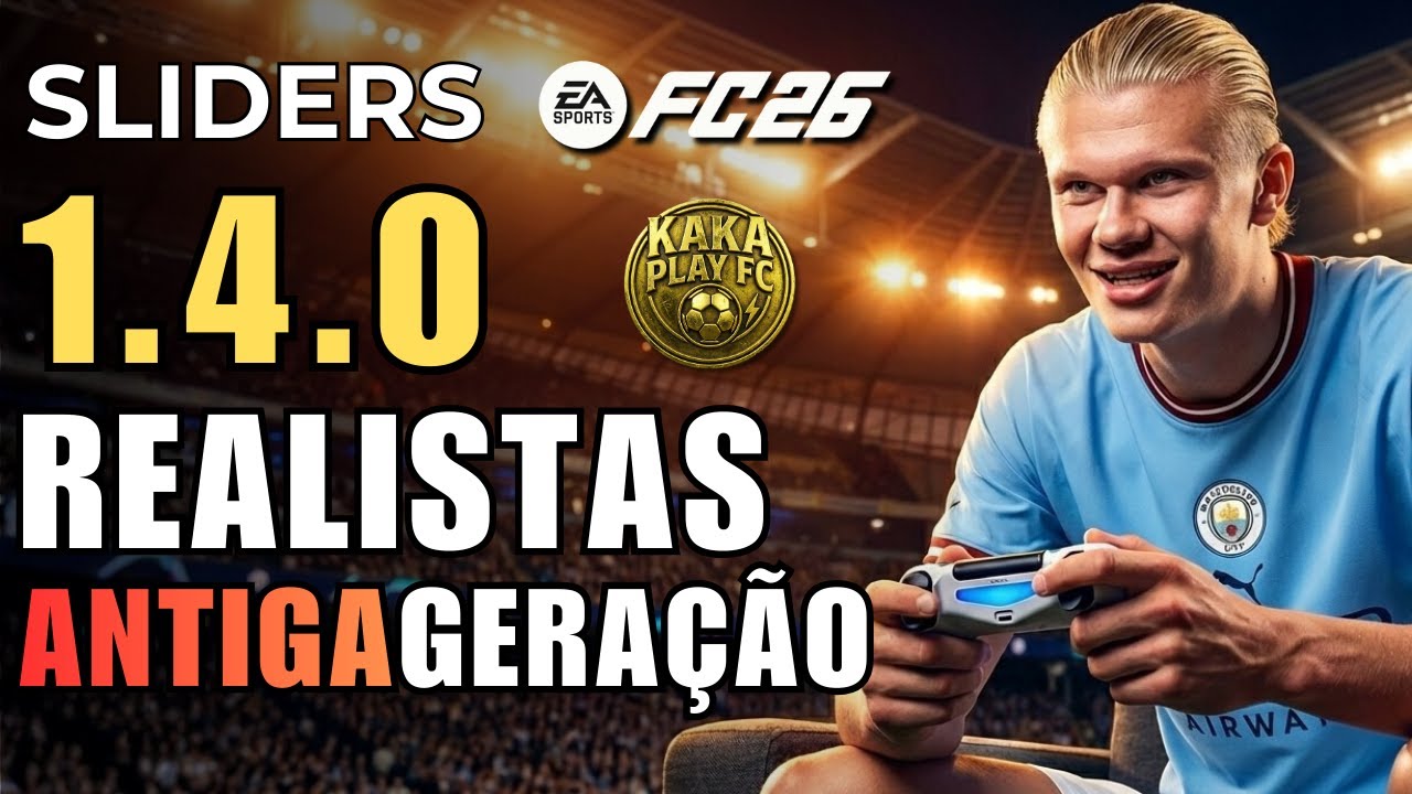 ✅SALVEI A GAMEPLAY na OLD GEN!  Sliders Realistas Pós-Atualização 1.4.0