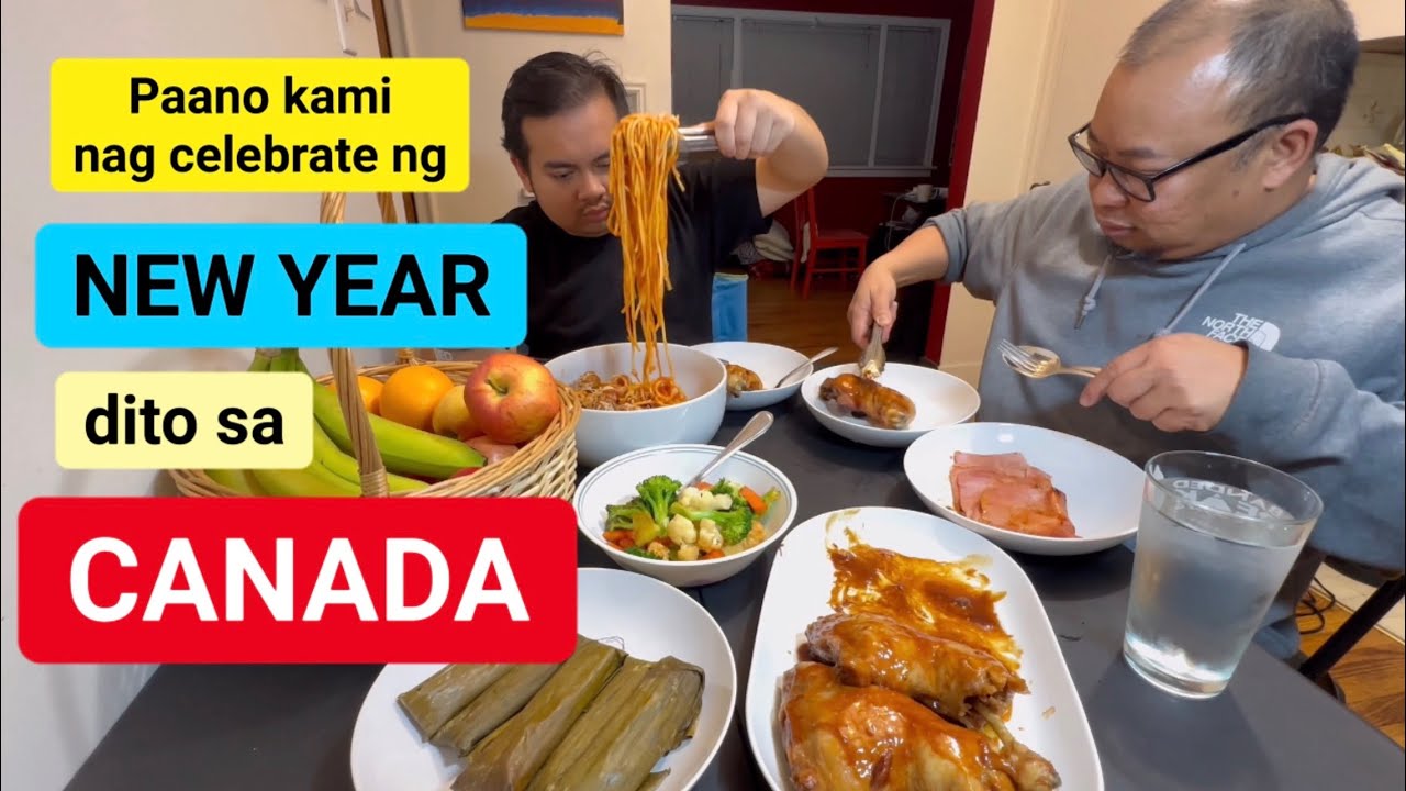 Paano kami nag celebrate ng New Year  dito sa Canada