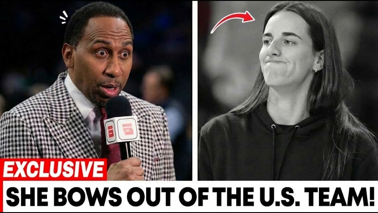 Caitlin Clark WALKS AWAY From Team USA & Stephen A. Smith Just EXPOSED Why