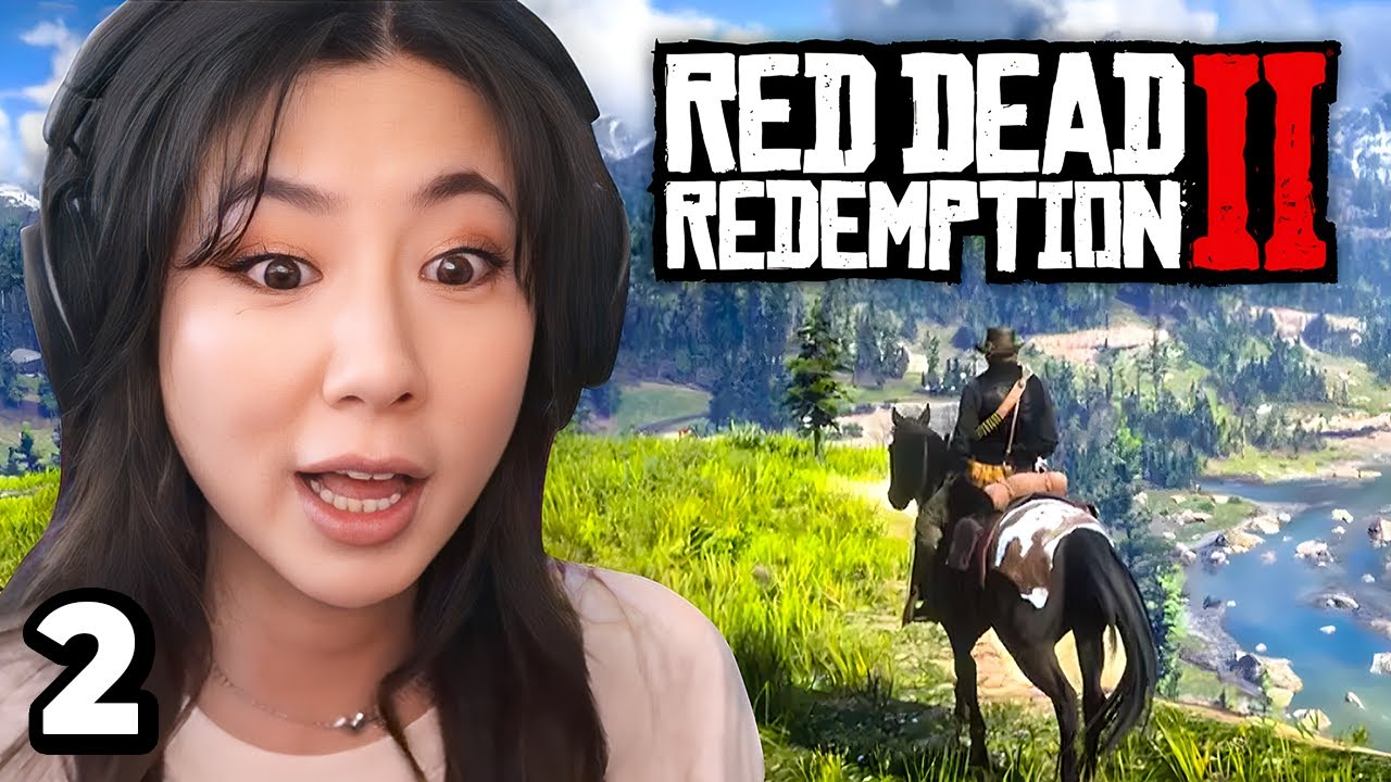 FUSLIE FIRST TIME PLAYING RED DEAD REDEMPTION 2: DAY 2!!!!