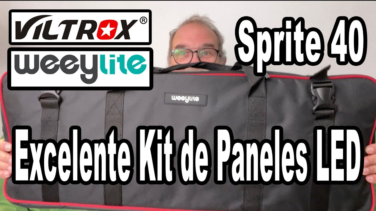 Paneles LED Weeylite Sprite 40 de Viltrox - EN ESPAÑOL