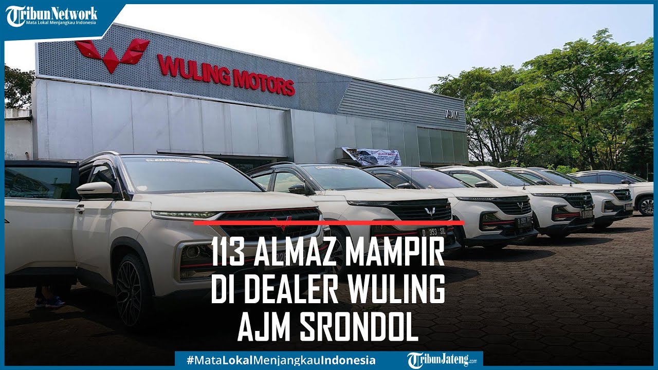 Penampakan 113 Wuling Almaz mampir di Dealer Wuling AJM Srondol Semarang
