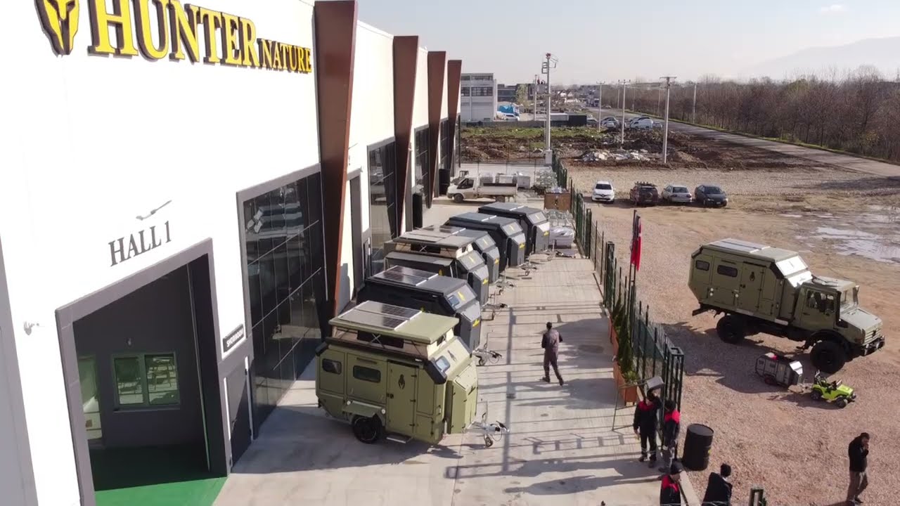 The production facility of Hunter Nature in Kocaeli Turkey