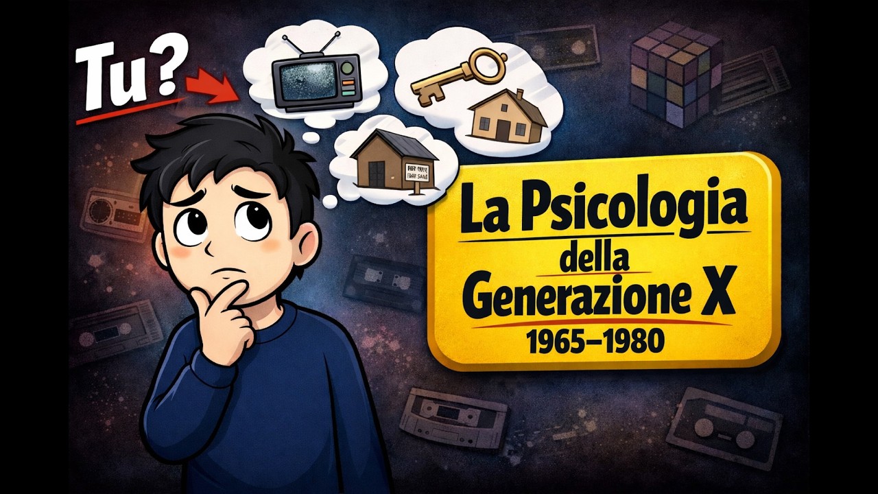 La Psicologia della Generazione X #psicologia