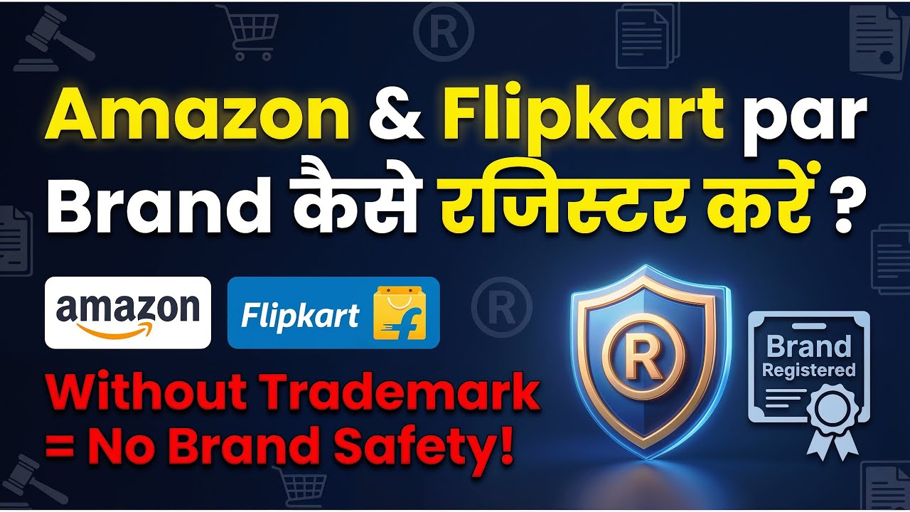 Brand Name Registration on Amazon & Flipkart  LegalTax in – Trademark & Brand Protection Exp