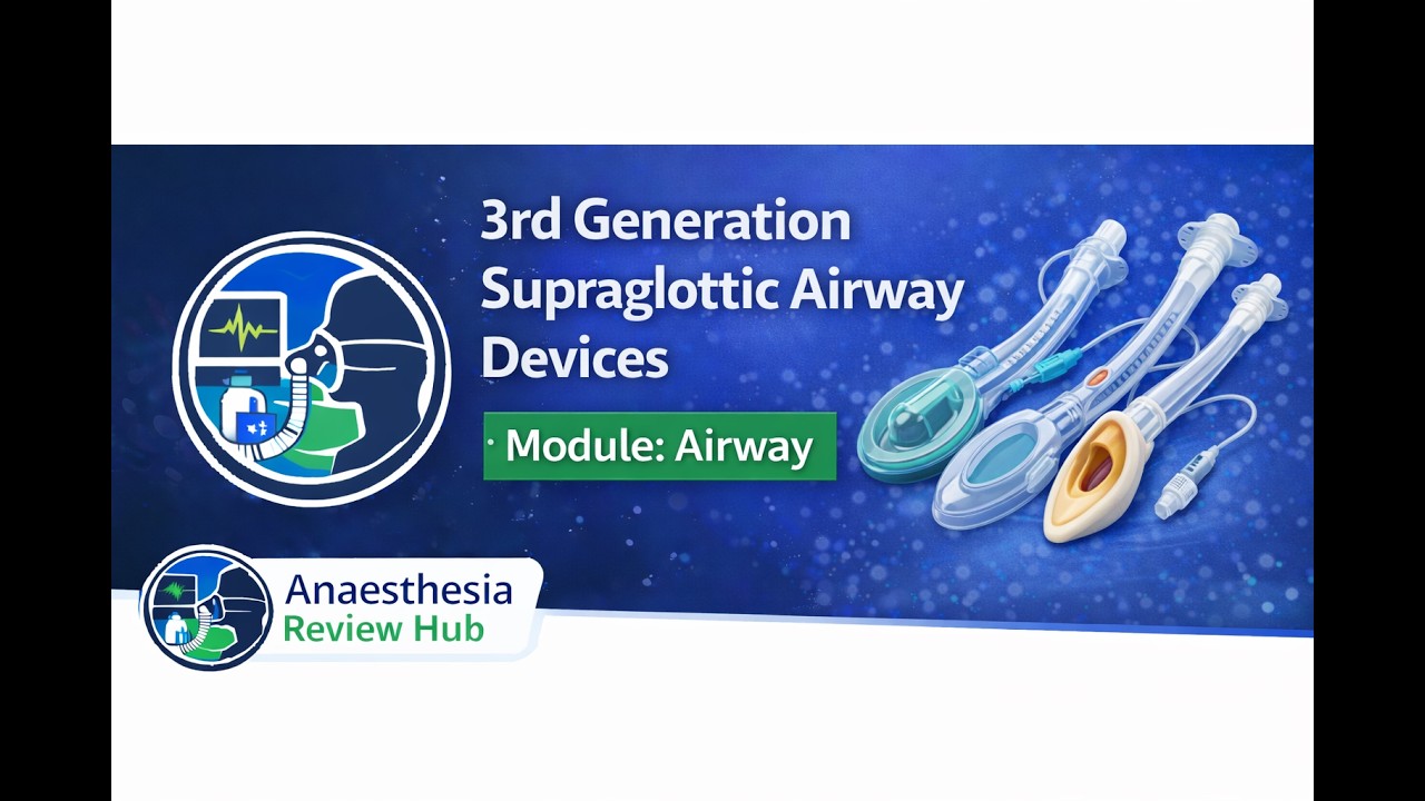 Supraglottic Airway Devices (SGA) | Airway Management | Anaesthesia Review Hub