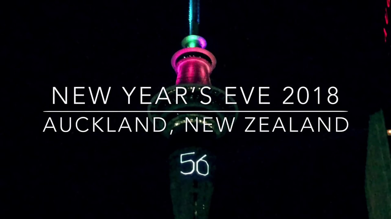 New Year’s Eve 2018 - Auckland New Zealand in Full HD