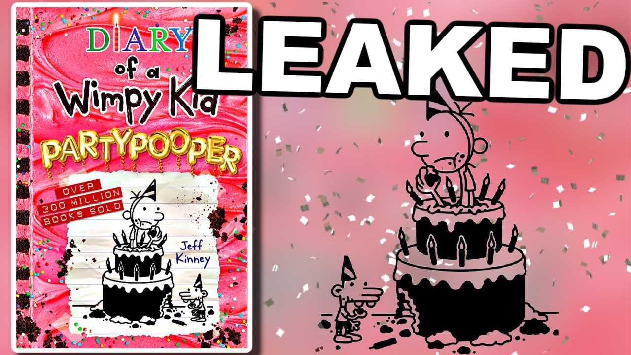 Wimpy Kid Book 20 Cover LEAKED