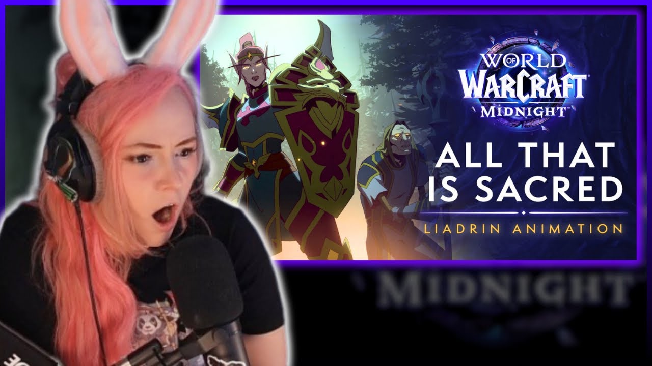 ВСЁ СВЯЩЕННОЕ | Zepla смотрит анимационный короткометражный фильм LIADRIN [World of Warcraft: Mid...
