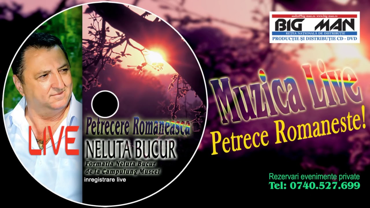 Colaj Live cu NELUTA BUCUR - Petrece Romaneste
