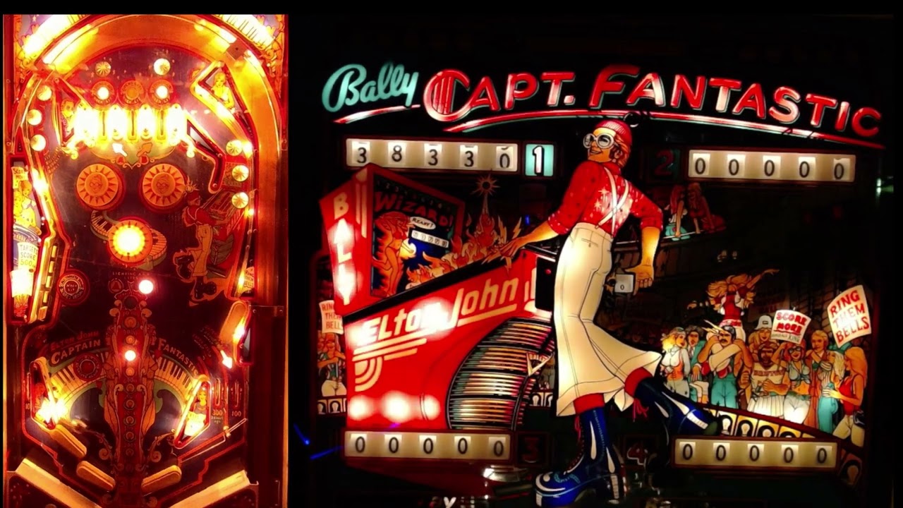 Captain Fantastic Pinball Gameplay
