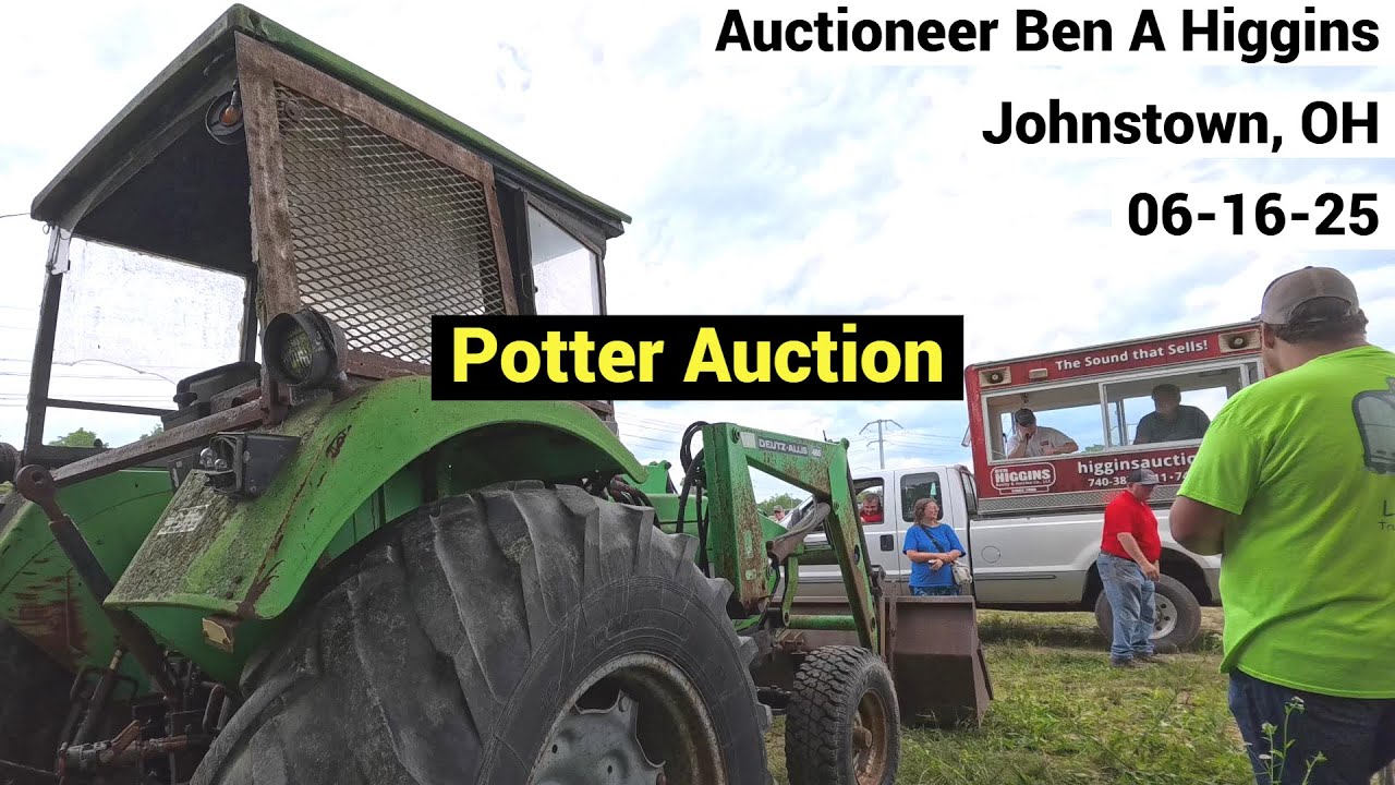 Results - Auctioneer Ben A Higgins Selling Tractors Trucks Old Farm Equipment - Auction 06-16-25